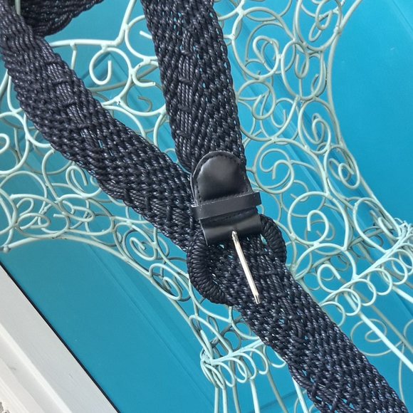 Wide Woven Belt Braided Macrame Belt Womens Vegan Rope Multi Loop Bohemian main image 5